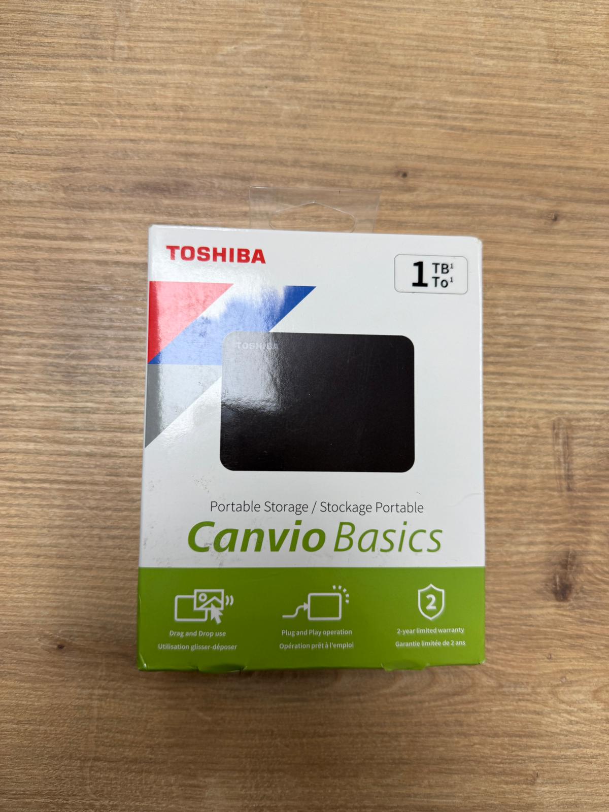 Toshiba Canvio Basics HDTB410EK3AA USB 3.0 2.5 1 TB Harici Harddisk